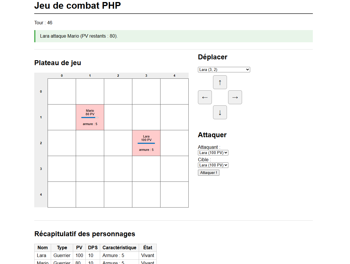 Plateau de jeu